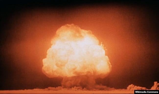 Перший у світі ядерний вибух, 16 липня 1945 року