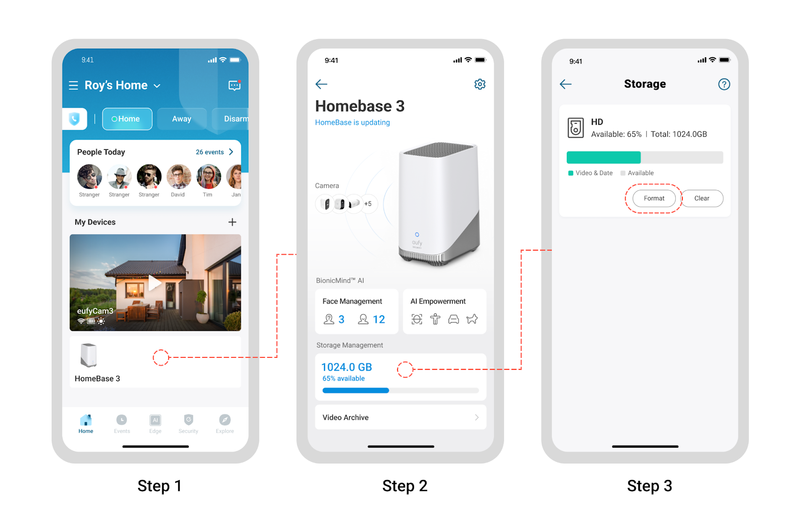 How to expand the Local Storage of the S380 HomeBase (HomeBase 3)? 