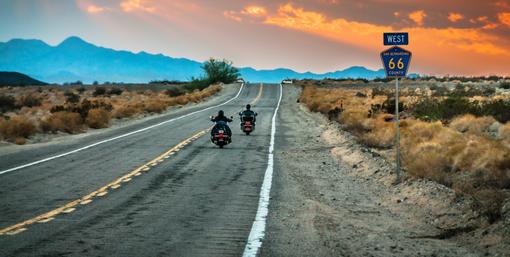 Summer Motorcycle Road Trip In Arizona USA