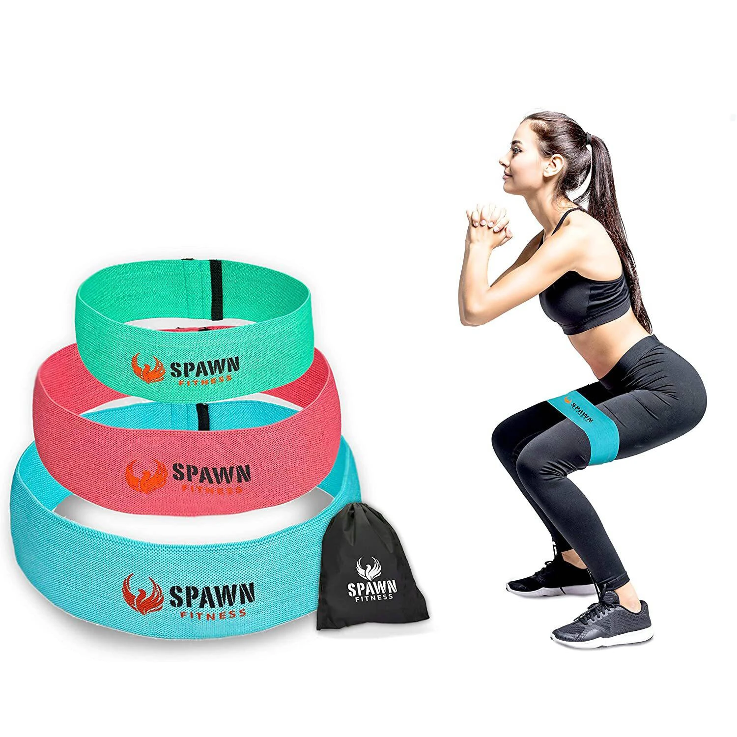 Spawn Fitness Resistance Bands are also fabric bands made of elasticized cottons for beginners and intermediates that comes in a set of 3