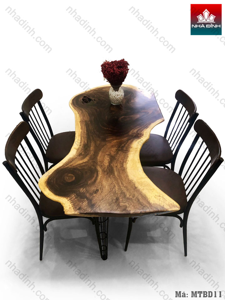 Bộ bàn ghế gỗ Me Tây