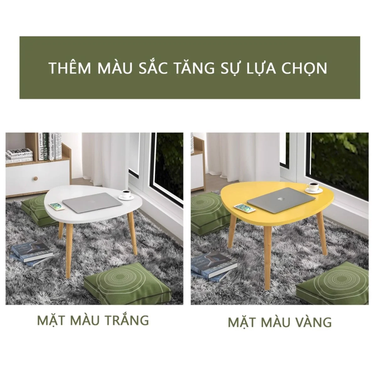 bàn sofa phòng khách nhỏ