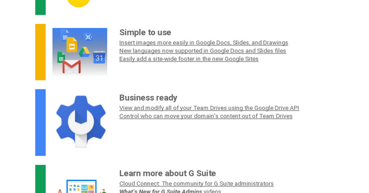 What's New in G Suite - Recap of November 2017