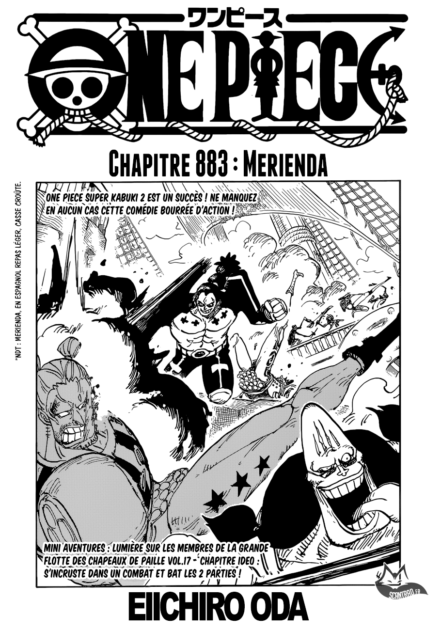 One Piece: Chapter chapitre-883 - Page 1