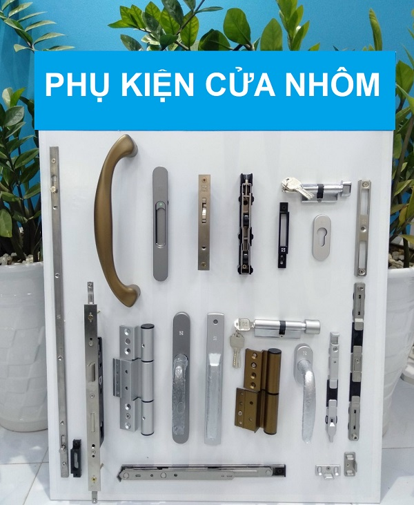 Bộ phụ kiện cửa nhôm Xingfa