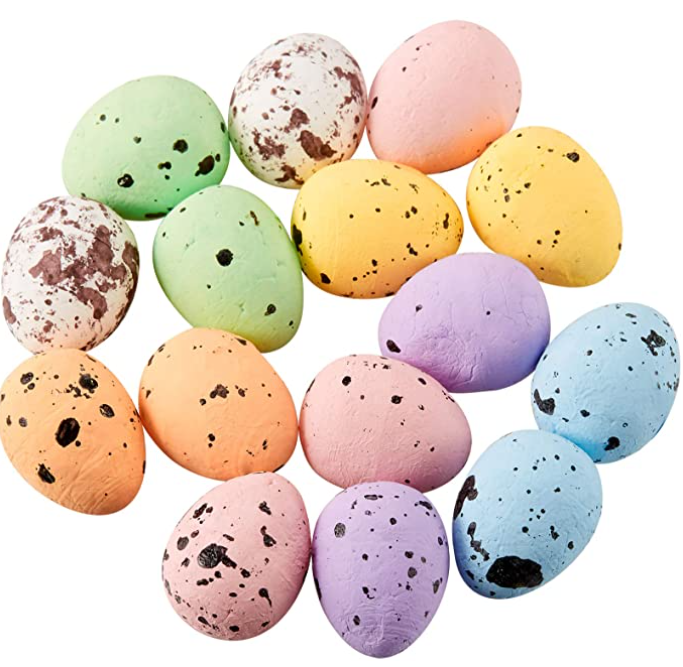 foam easter eggs