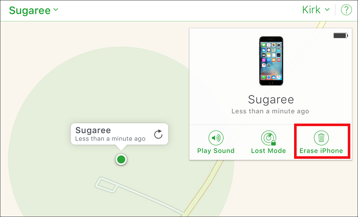 Unlock iPhone remotely with Find My feature