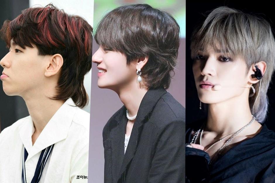 Top 9 Male Idols to be Fashionista with Mullet Hairstyle | starbiz.net
