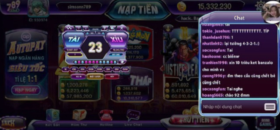 789 Club – Trang tài xỉu đổi thưởng online từ Las Vegas