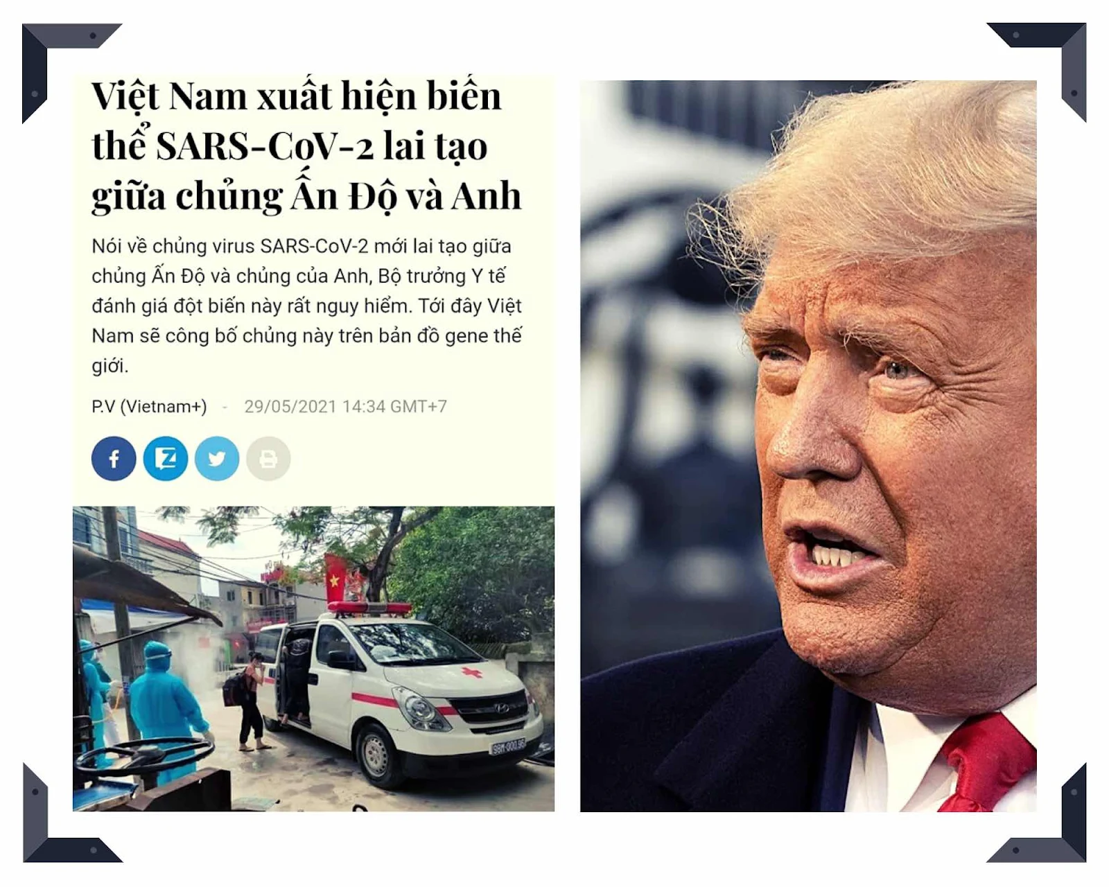 NẾU TỔNG THỐNG MỸ HIỆN NAY LÀ DONALD TRUMP, THÌ VIỆT NAM SẼ NẰM TRONG DANH SÁCH CÁC QUỐC GIA ĐẦU TIÊN ĐƯỢC CHÍNH PHỦ MỸ CUNG CẤP VẮC XIN COVID-19 ĐỂ TIÊM NGỪA CHO NGƯỜI DÂN! 