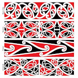 Use kowhaiwhai patterns to make Maori culture visible in your centre |  Maori patterns, Maori designs, Maori art