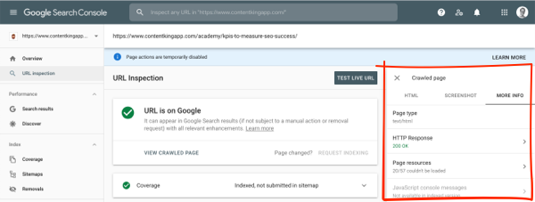 Google Search Console URL Inspection Tool: Ultimate Guide