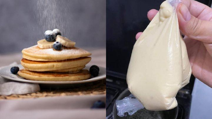 DIY Pancake Piping Bag
