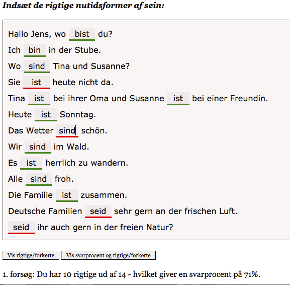 Tysk grammatik arbejdsbog for 7.-8. klasse.