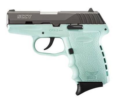 SCCY Industries CPX-2 9mm AQUA CPX-2-CBSB