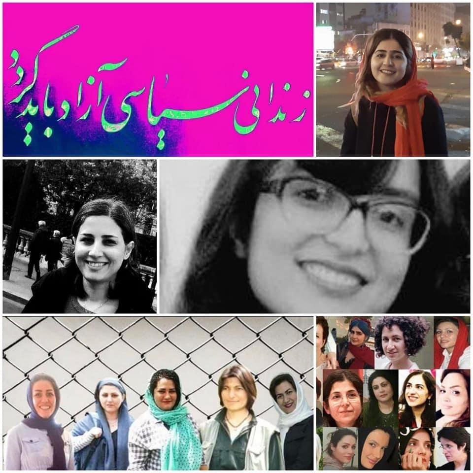Kan vara en bild av ‎‎‎19 personer inklusive ‎مازیار رازی‎ och ‎زنان ایران‎‎, utomhus‎ och text‎