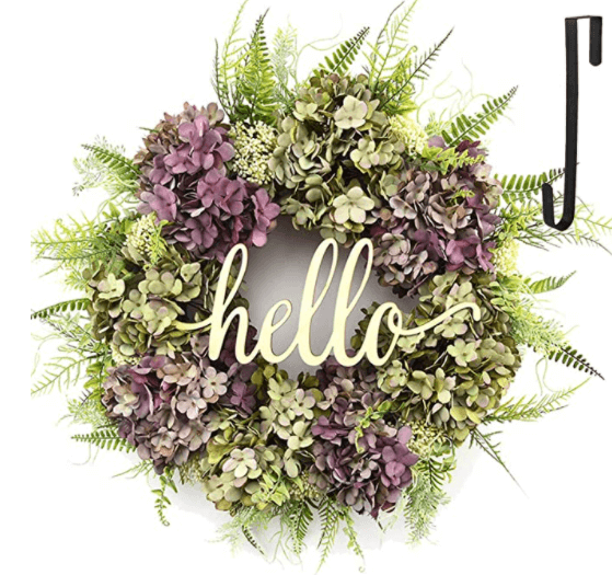 spring decorations ideas flower wreath