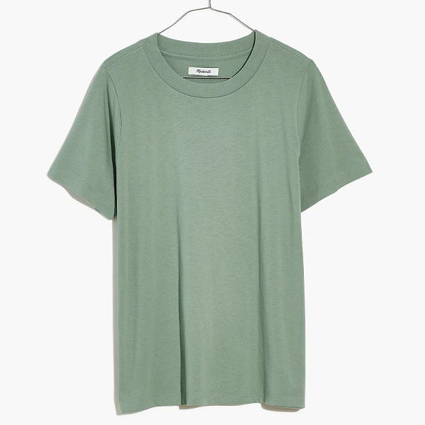 Madewell Garment-Dyed Allday Crewneck T-Shirt