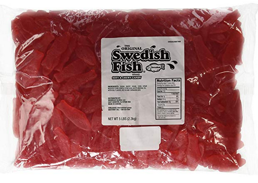 5-pound bag of swedish fish
