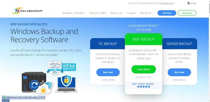 Nova backup pc