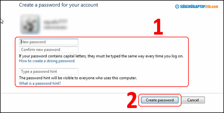 Sau khi nhập mật khẩu, bấm Xác nhận để hoàn tất