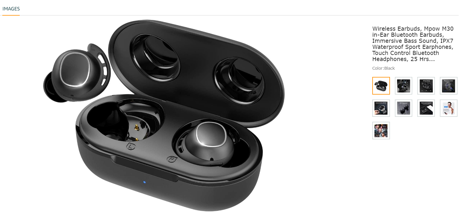 bluetooth earphones high quality image example