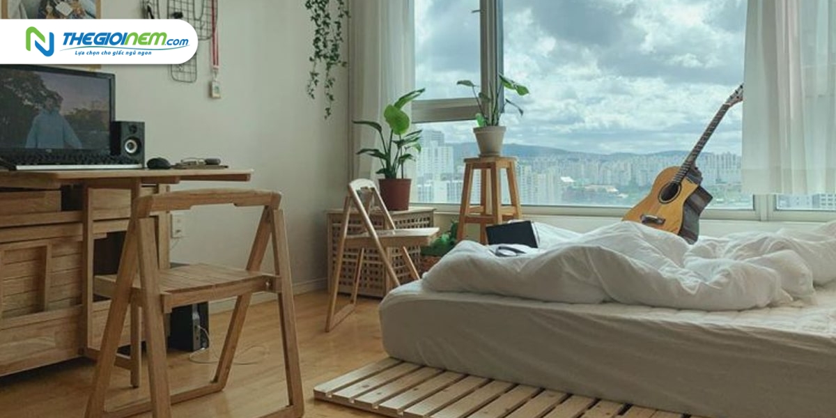 Decor phòng ngủ theo phong cách Hàn Quốc