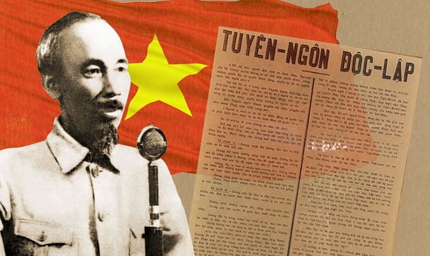Chủ tịch Hồ Chí Minh đọc bản Tuyên ngôn độc lập ngày 2/9/2023