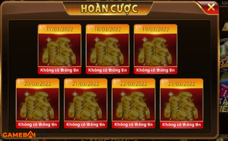 hoàn cược tại max77 vin