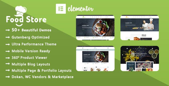 Food Store | Organic & Restaurant WooCommerce WordPress Theme - Best Selling WooCommerce Themes