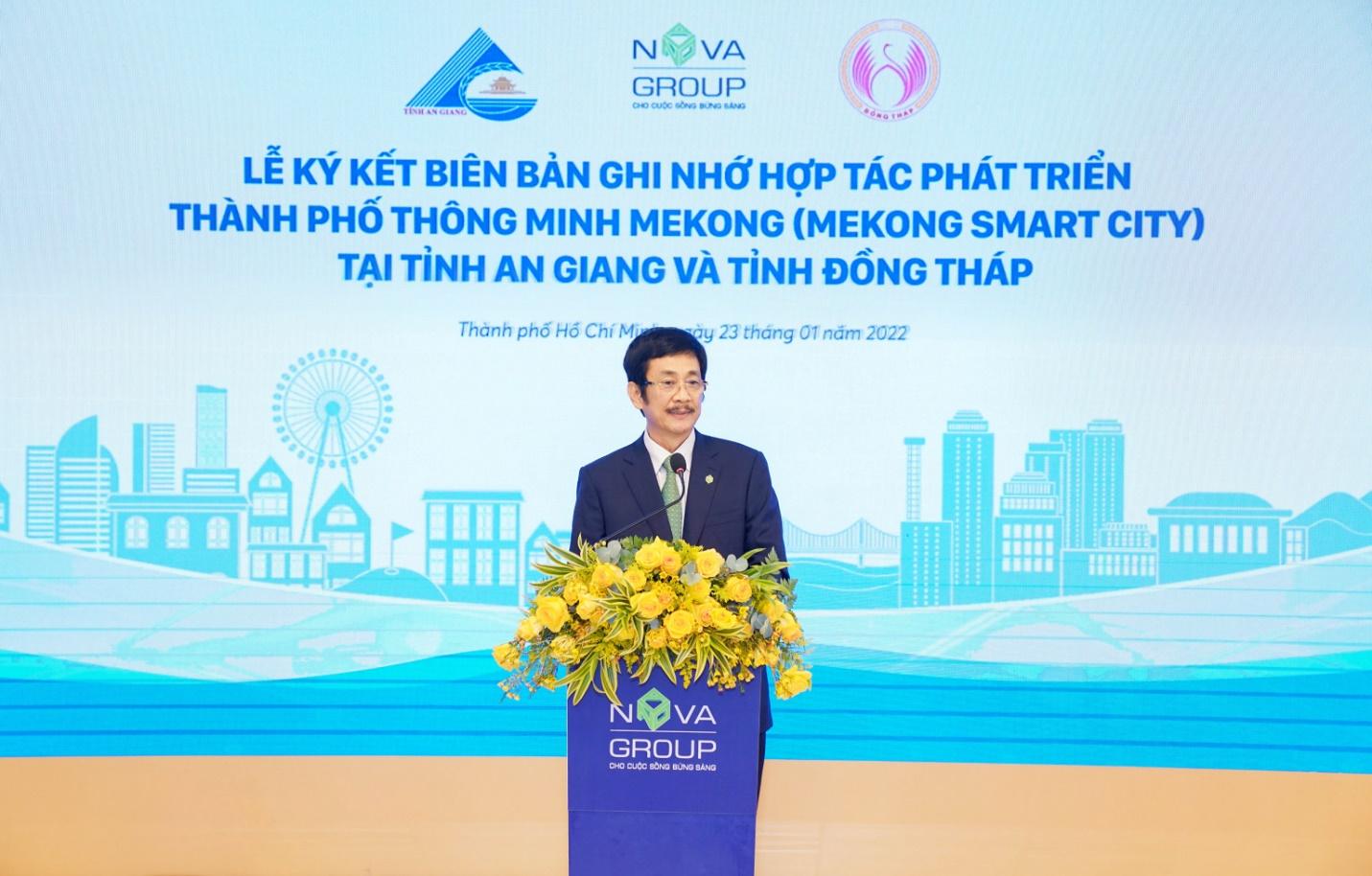 NovaGroup muốn phát triển Mekong Smart City quy mô hơn 10.000 ha ở Đồng  Tháp và An Giang