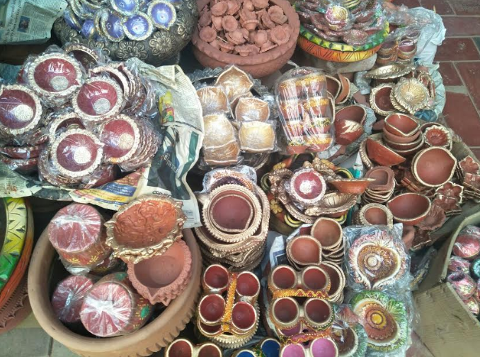A Visual Diwali Treat At Hauz Rani Market