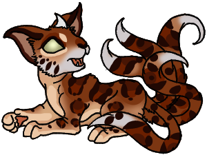 Cinnamon Silk Malii - Should only come in Baby and Juvie, as they are meant to be flashy/showy familiars.
Meant to have a slightly psychic-oriented stats set.