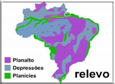 Geografia- 7o.Ano- Prof.Dayve- Manhã- O relevo brasileiro