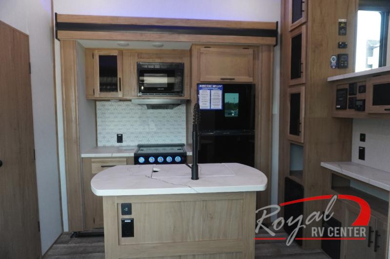 Find more RVs with kitchen islands for sale at Royal RV Center.
