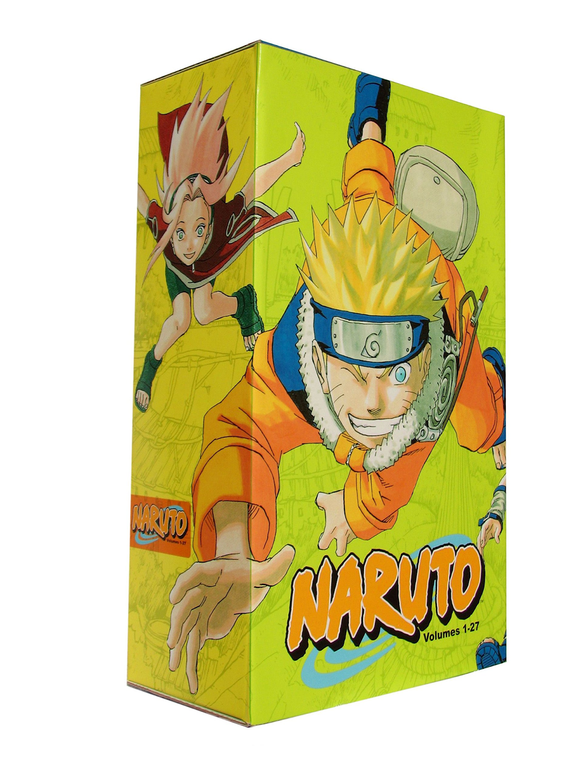 Naruto 1st box set is really impressive. - Amazon 
