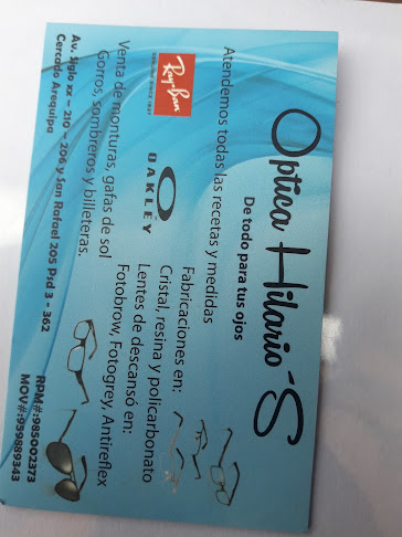 Comentarios y opiniones de Optica Hilario's