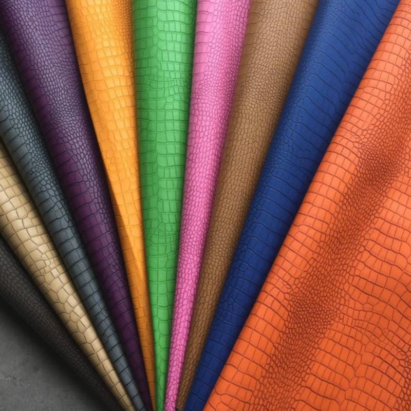 Colored Pigmented leather 