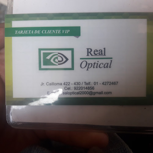 Real optical E.I.R.L - Lima