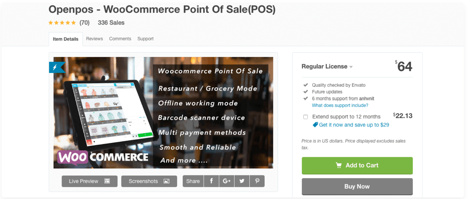 Open PoS woocommerce extensions