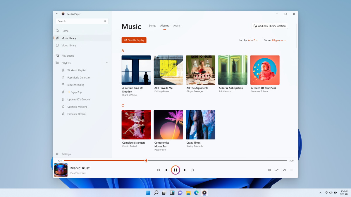 Improvements in the new Windows Media Player