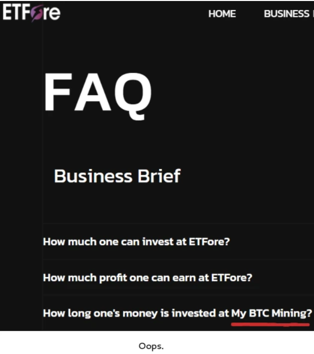 FAQ about ETFore Review. 