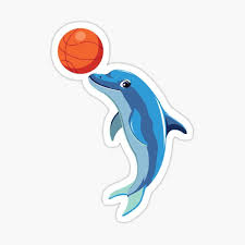 Dolphin sticker" Sticker for Sale by ClothClub | Redbubble