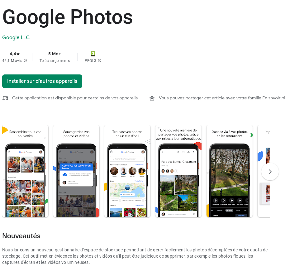 Savoir sauvegarder ses photos de vacances dans Google Photos, même en utilisant un iPhone