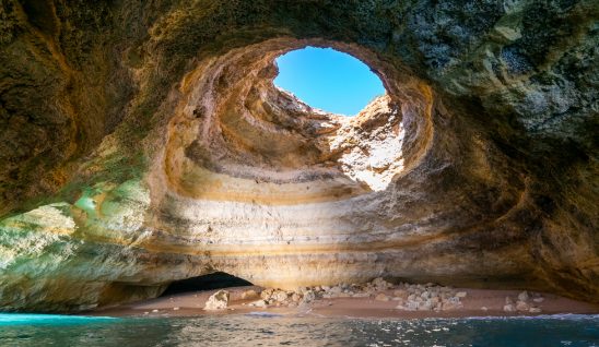 Inside Benagil Cave lagos