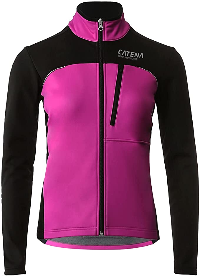 Womens Windproof Fleece thermal Jacket Running Cycling Sports Bicycle Jackets, Warm Windbreaker Coats For Women