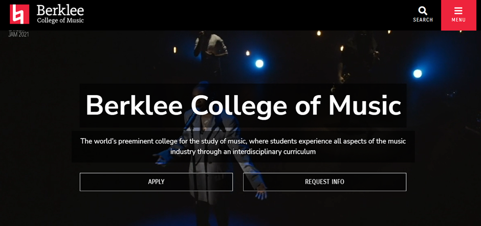 Berklee College of Music, one of the best music schools in the world.