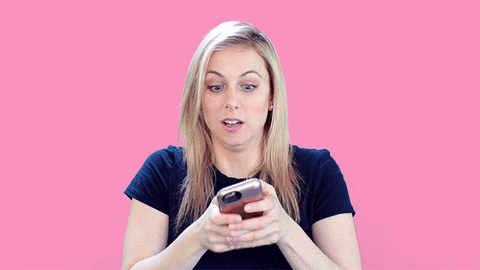 text messaging service for business: Text Chat GIF By Iliza