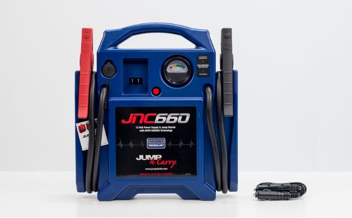Image of the jump starter. Jump starter make you comfortable even when your car fail to start ASAP