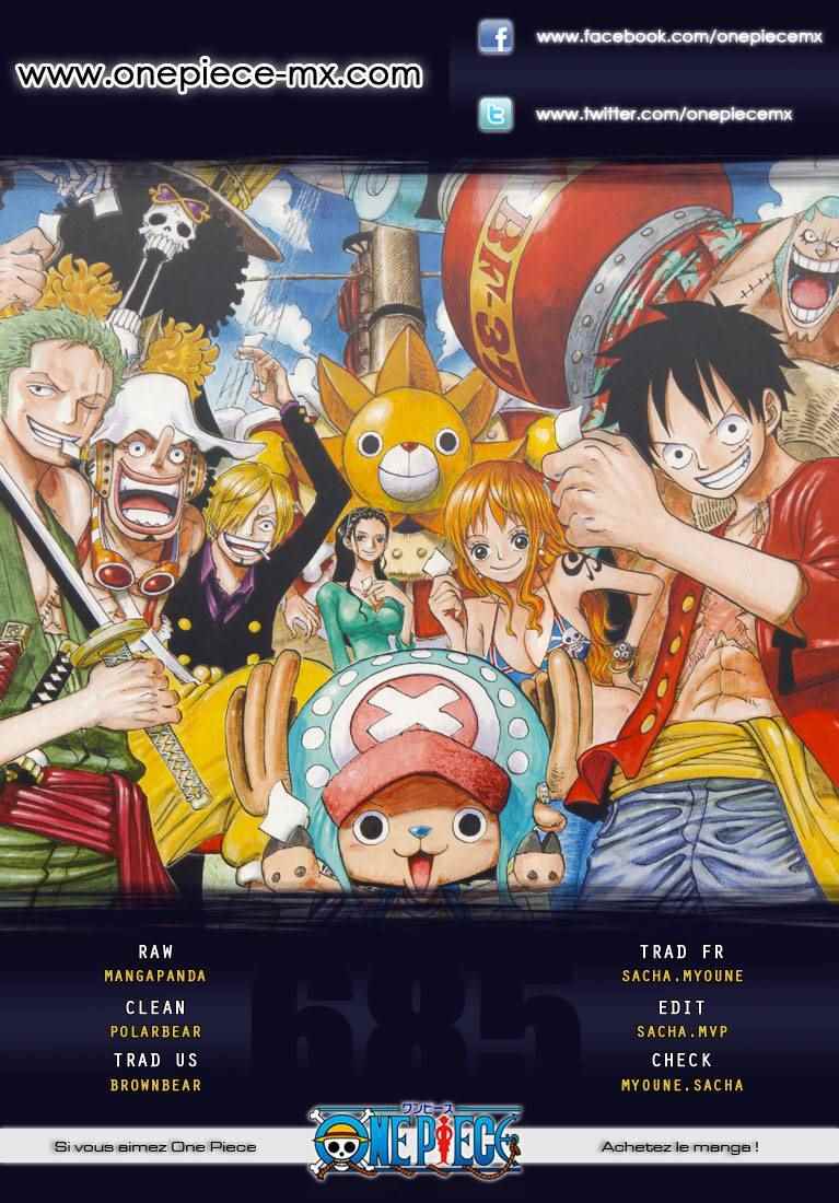 One Piece Chapitre 685 - Page 1
